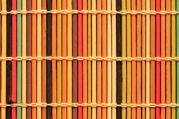 Крупним планом барвиста серветка з килимком — стокове фото