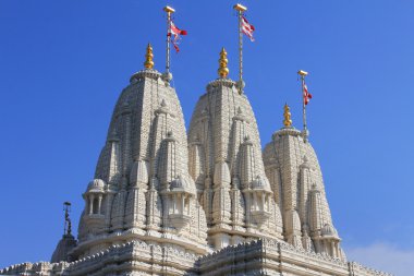 Hindu temple Shri Swaminarayan Mandir clipart