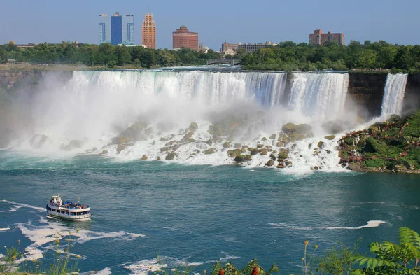 Uitzicht op Niagara watervallen — Stockfoto