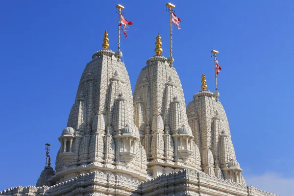 Hinduistický chrám shri swaminarayan mandir — Stock fotografie