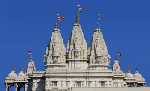 Hinduistický chrám shri swaminarayan mandir — Stock fotografie