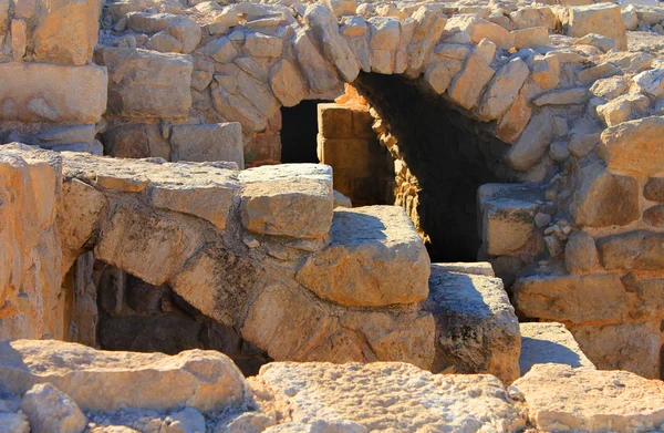 Ruins of an ancient Roman city in Israel — Stock Photo, Image
