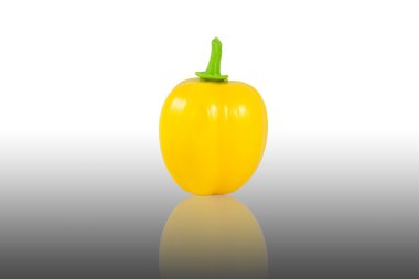 Sarı capsicum annuum veya tatlı biber ya da biber veya capcicu