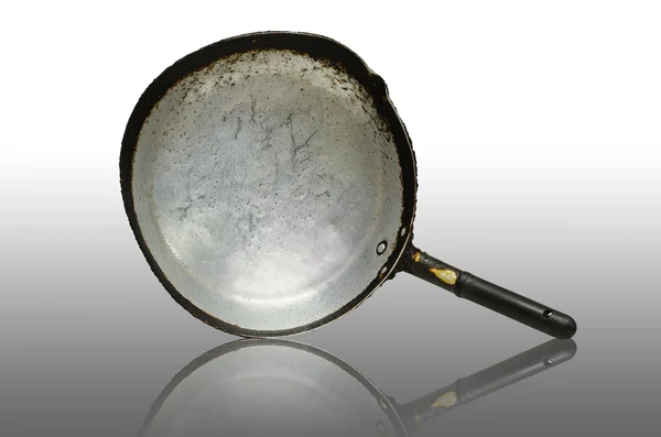 Eski pan yansıma — Stok fotoğraf