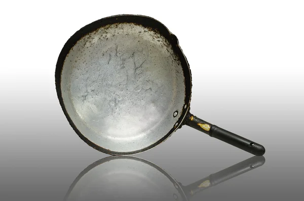 stock image Old pan Reflection