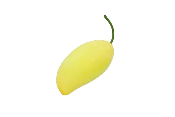 Plastic yellow mango isolated form Thailand — Stock Photo, Image