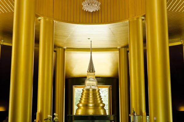 Gouden Tempel in wat nong pah pong in thailand — Stockfoto
