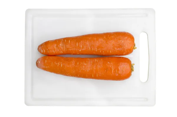 Морковь изолирована — стоковое фото