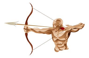Archer illustration clipart
