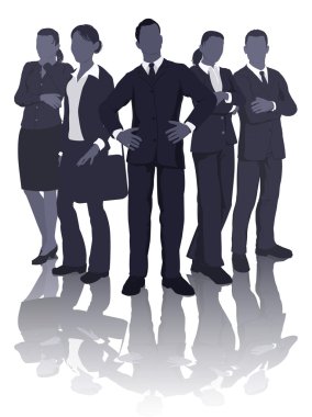 Business team illustration