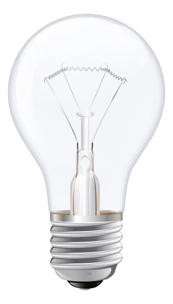 Light bulb illustration — Stock Vector