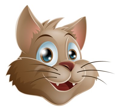 Cartoon cat clipart