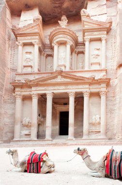 Treasury of Petra clipart