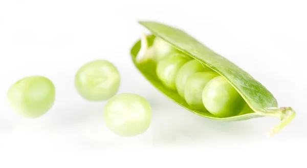 Pods of green peas — Stock Photo, Image