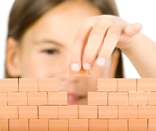Building a wall — Stock Photo, Image