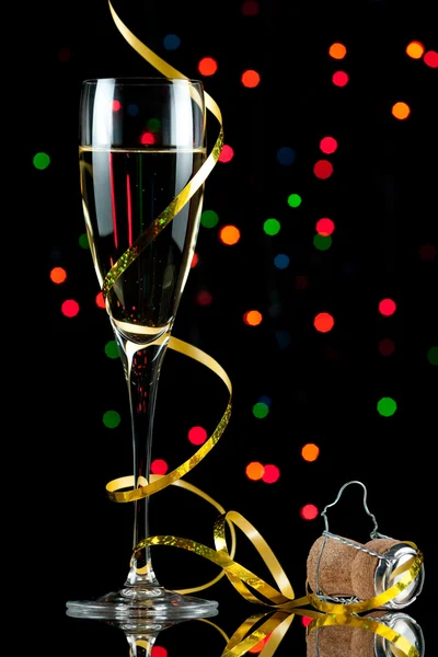 Champagne flute — Stock Photo, Image