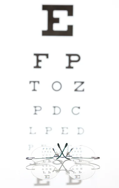 Диаграмма Глаза — стоковое фото