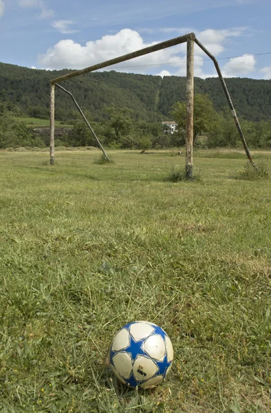 Goal Sepak Bola — Stok Foto