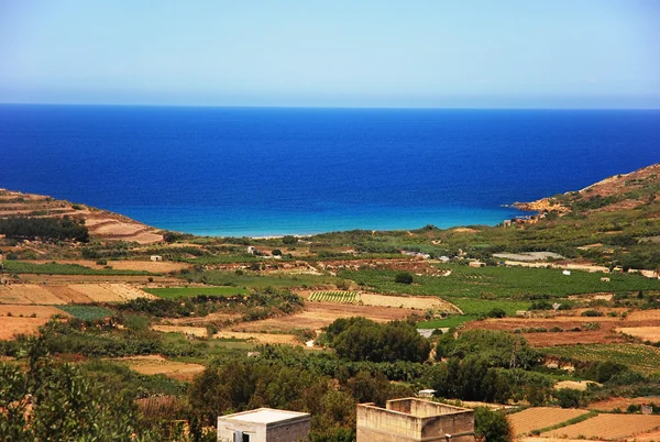 美丽的拉姆拉湾马耳他，欧洲 — 图库照片#