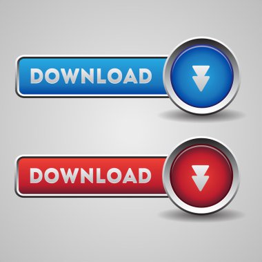 Download buttons red and blue