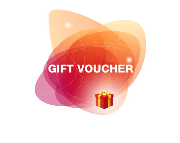 Gift voucher concept — Stock Vector