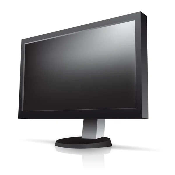 Monitor komputerowy - ekran — Wektor stockowy