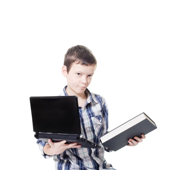 stock image Computer or book