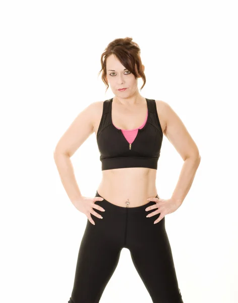 Workout woman — Stock Photo, Image