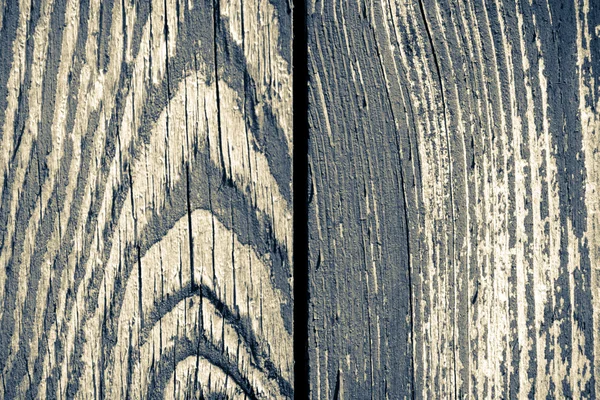 Close up of old boards with peeling paint — Stock Photo, Image