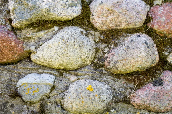 古い石から作られた古代の壁 — ストック写真
