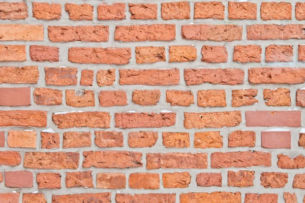 stock image Old wall with red brick background