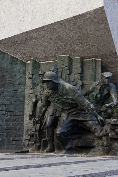 stock image Warsaw uprising memorial