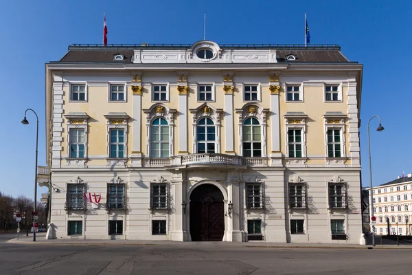 Bundeskanzleramt-kantoor van de bondskanselier in Oostenrijk — Stockfoto