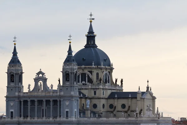 stock image Almudena cathedral