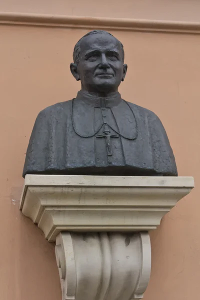 Busto de João Paulo II — Fotografia de Stock