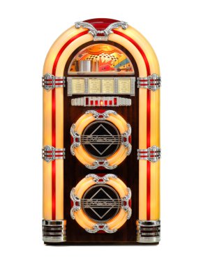 Retro Jukebox isolated clipart