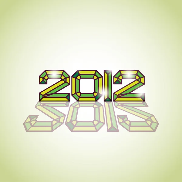 Логотип 2012 — стоковый вектор