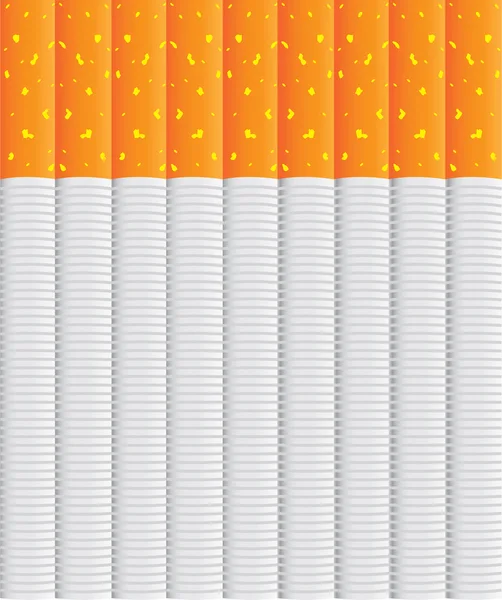 Izolované cigareta — Stockový vektor