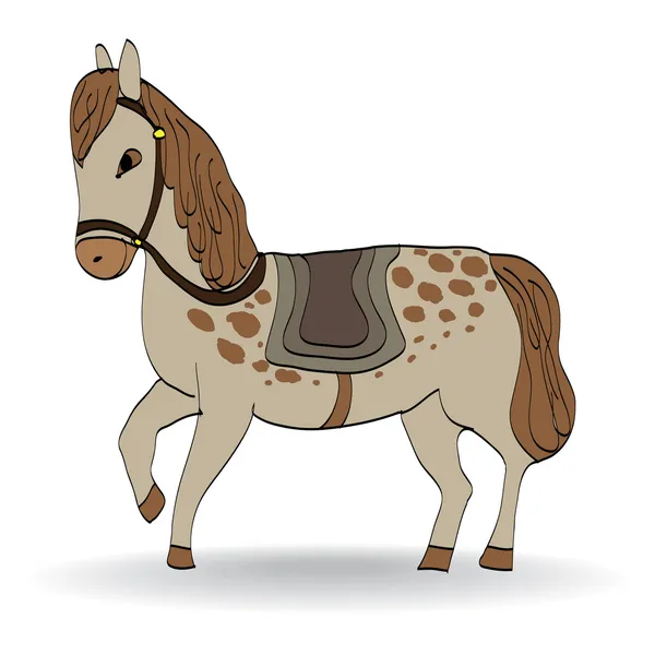 Ilustracja koń — Wektor stockowy