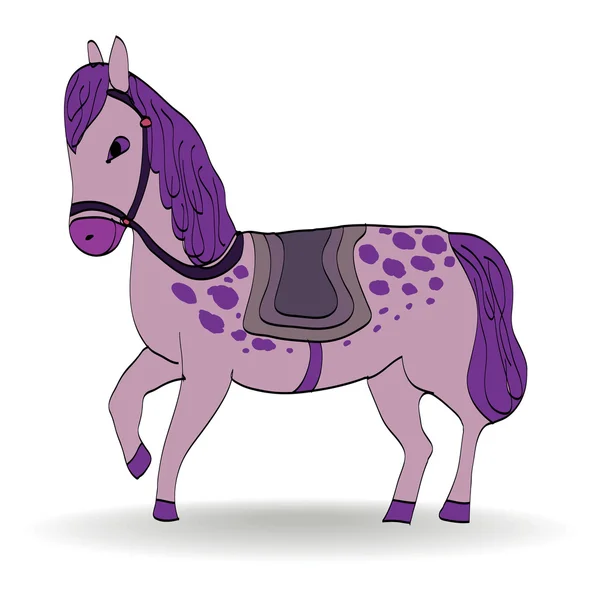 Ilustración de caballo — Archivo Imágenes Vectoriales