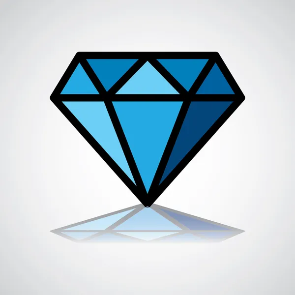 Алмазный символ — стоковый вектор