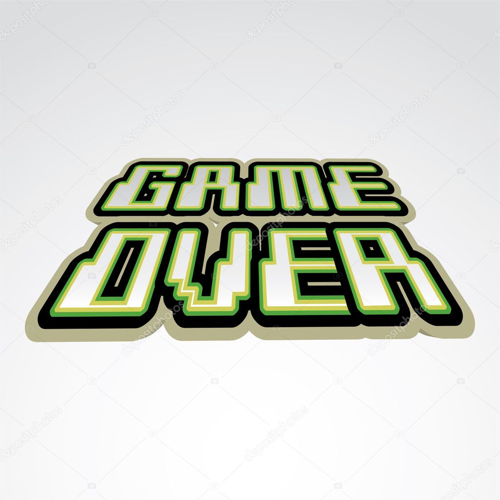 Game over concept
