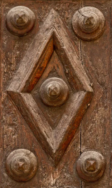 Wood Door detail — Stock Photo, Image