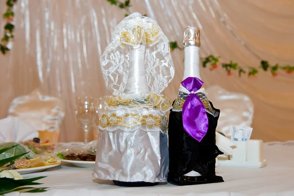 Bröllop champagne — Stockfoto