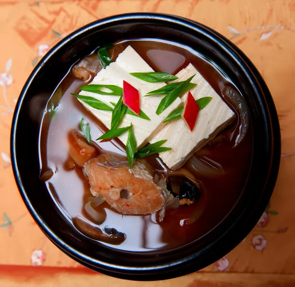 Korean food, fish soup