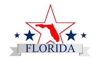 Florida star clipart