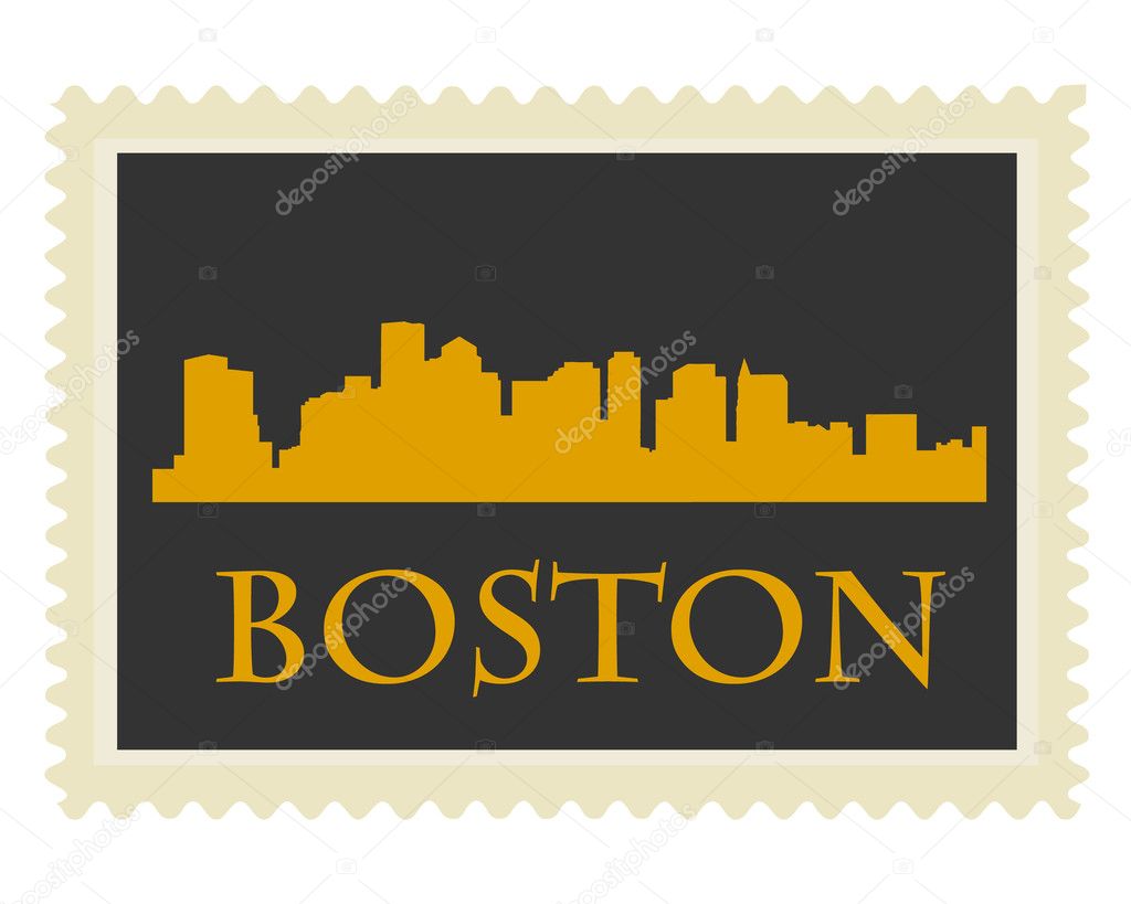 Boston stamp