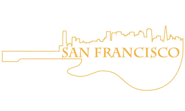Сан-Франциско g — стоковый вектор