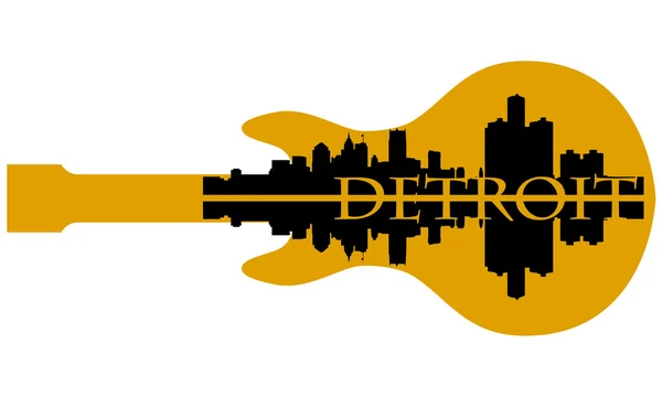 G de Detroit — Vector de stock