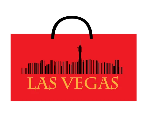 Las Vegas shopping — Stock Vector